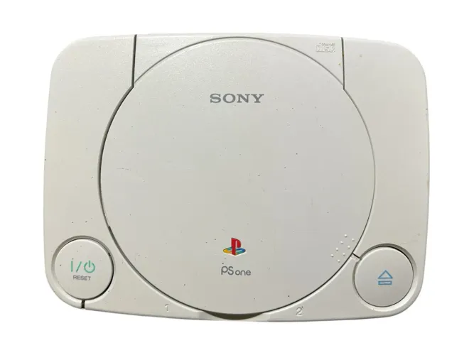 PlayStation 1 Slim / Baby Branquinho Leitor Fraco Ps1 Completo