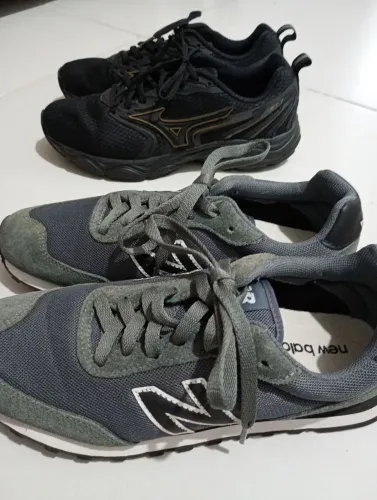 Tênis Mizuno 38 / New balance 39 (valor negociável)