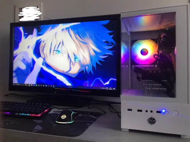 PC Aquário Branco | i5 + 16GB RAM + GTX 550 Ti 2GB + SSD