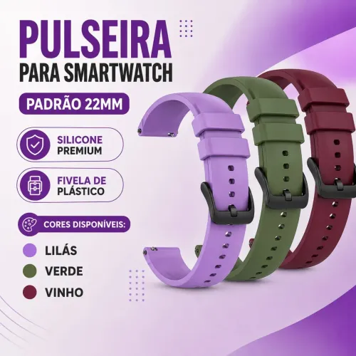 PULSEIRA PARA SMARTWATCH - 22MM