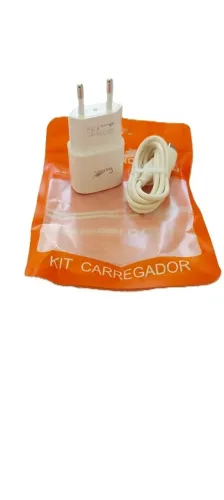 Carregador Turbo Usb Para Iphone11, 12, 13,14 e USB-C universal Branco 