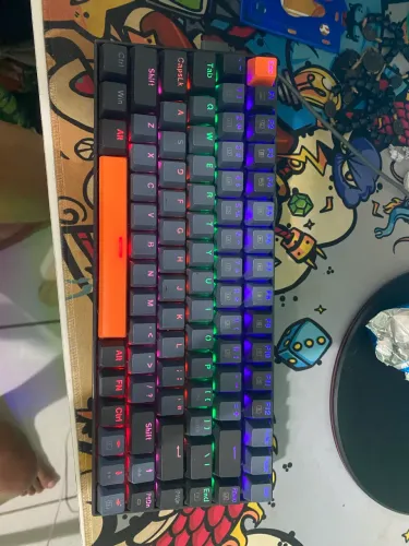 Teclado Machenike K500-B84 ( LEIA A DESCRIÇÃO)
