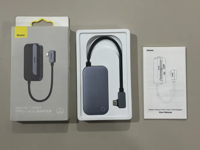 Hub USB-C Baseus para IPad com 6 portas