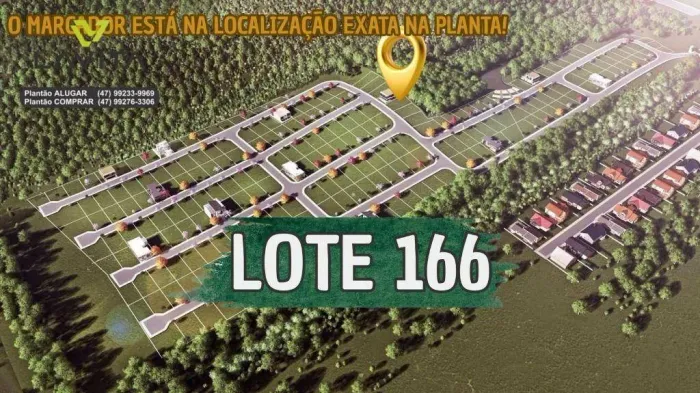 Terreno no Loteamento Vale das Figueiras em Gaspar-SC a VENDA
