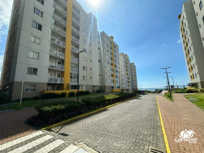Apartamento mobiliado vista mar com 2 dormitórios no Vila Açoriana Comfort Club em Barra V