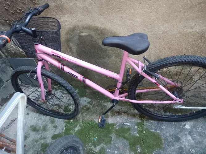Bicicleta usada apenas uma vez