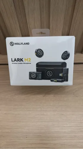 Microfone Wireless Hollyland Lark M2 Duo Combo Ios/android