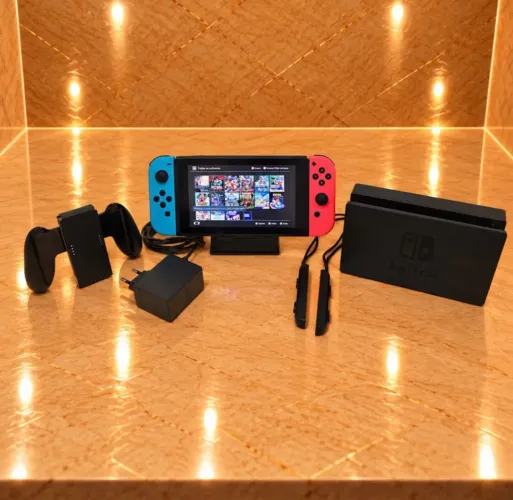 Nintendo Switch V2 Desbloqueado 128GB + Jogos da sua escolha, só pedir!