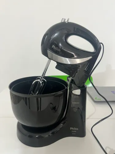 Batedeira Mondial Prática Black B-44 com 3 Velocidades - Preta - 110V
