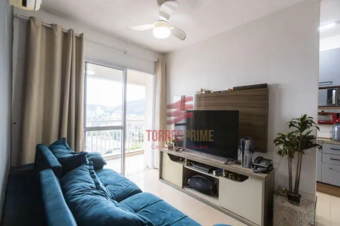 Apartamento com 2 dormitórios à venda, 50 m² por R$ 495.000,00 - Vila Matias - Santos/SP