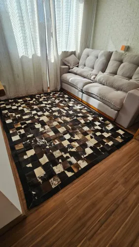 Tapete de couro - 245 cm x 175 cm