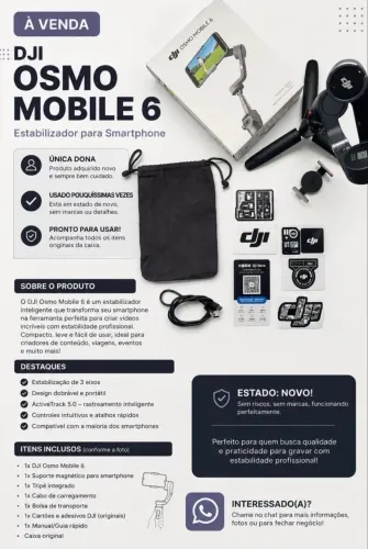 Osmo mobile 6 + MagSafe + case
