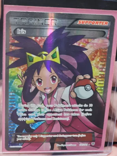 Carta Pokemon Iris Trainer de [2013] (NM) em Ingles, Carta Original TCG
