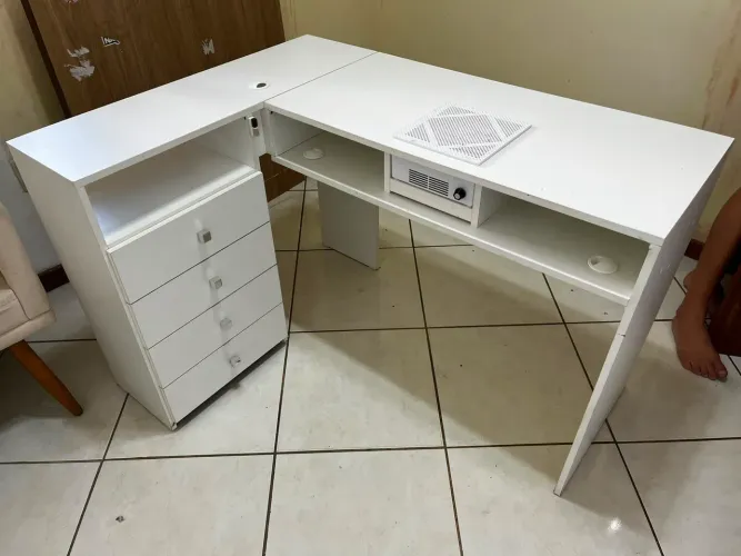Mesa para nail designer com aspirador
