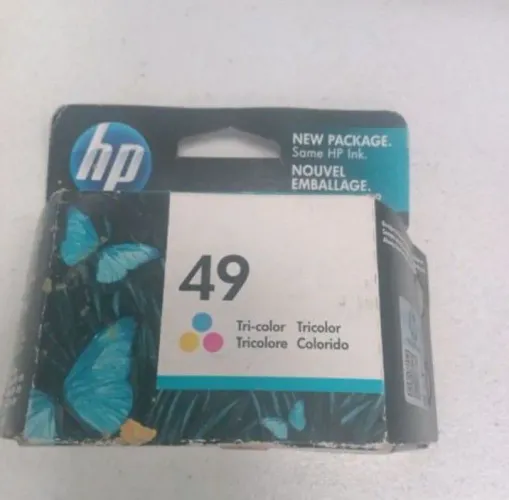 cartucho tri-color a h p ideal para impressora deskjet350,600, etc antigas.