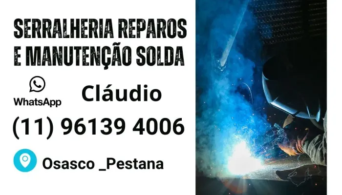 Serralheiro Soldas reparos e manutenção em portão 