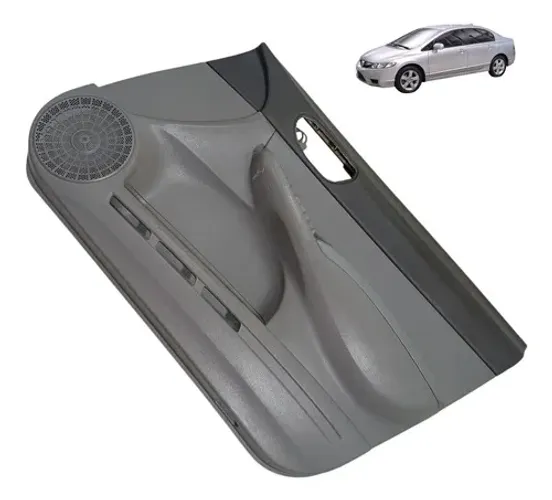 Forro Porta Dianteira Honda Civic Direita 2006 2007 2008 11