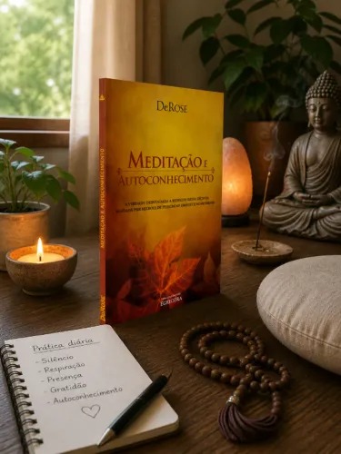 Livro, Meditação e Autoconhecimento, DeRose, Editora Egrégora