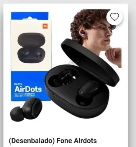 Fone de ouvido sem fio Bluetooth
