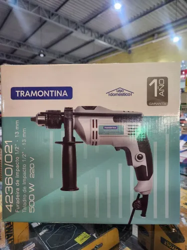 Furadeira de Impacto 1/2``-13MM 500w 220v tramontina
