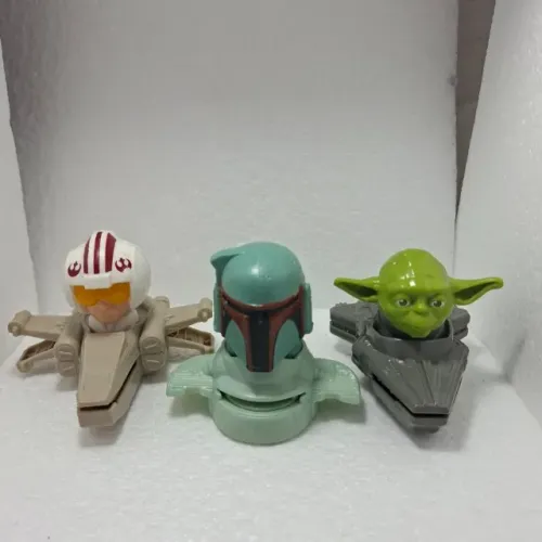 Lote 3 Naves Star Wars Mcdonalds 2020/ Usados
