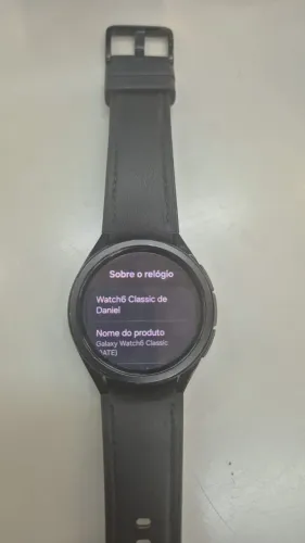 Galaxy Watch 6 Classic 47mm LTE Usado - Bom Estado