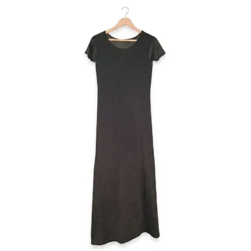 Vestido longo preto