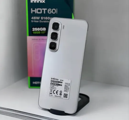 INFINIX HOT 60i 8/256GB (NOVO) - PROMOÇÃO!!