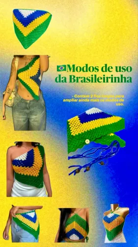 Roupa de crochê