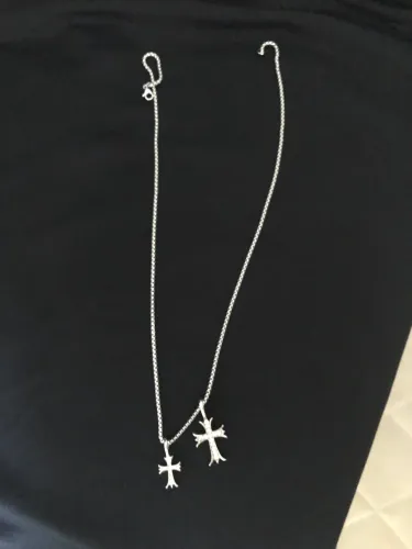 Corrente Chrome hearts Doublé Cross