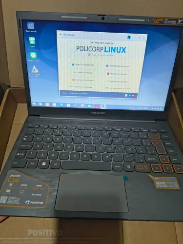 Notebook Positivo Vision C14 8GB RAM 256GB - Pouquíssimo uso