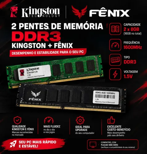 2x4gb de ram ddr3