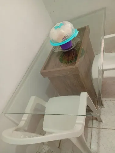 Vidro de mesa