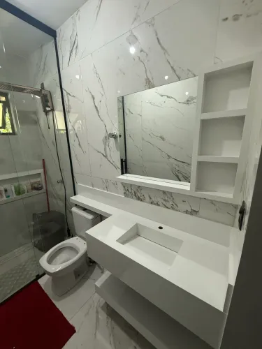 Pias de banheiro cozinhas e muito  mais em porcelanato 
