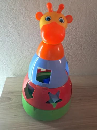 Brinquedo Didático Girafa Baby- Solapa(Usado Completo)