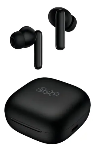 Qcy T13 ANC Preto, Fone Sem Fio Bluetooth 5.3 Com Cancelamento De Ruído Ativo - Novo!