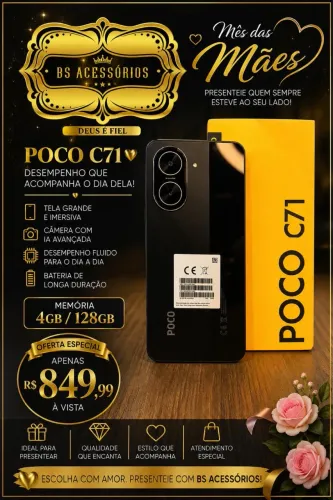 SMARTPHONE POCO C71 4GB/128GB 