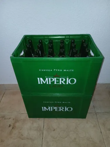 02 grades retornável cerveja imperio lager 600 ml