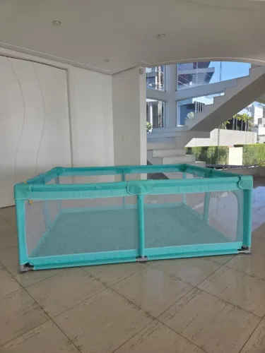 Cercadinho / Chiqueirinho Portátil PIPDIP - Verde - R$140