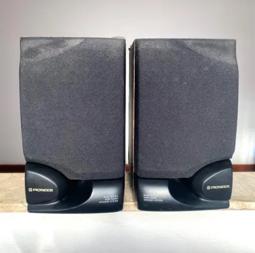 Par Caixa De Som Pioneer S-p260 Acústica Antiga 8 Ohms Radio