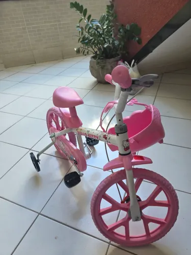 Bicicleta Infantil Aro 14 hello kitty