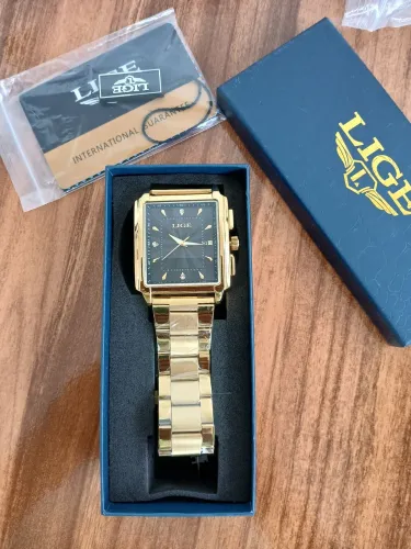 Relógio LIGE Original - Luxo e Estilo por Preço Imperdível!
