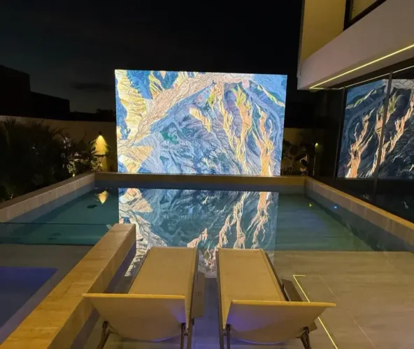 Maravilhosa casa no Cyrela Buritis com cinema na varanda gourmet