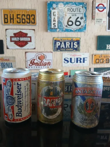 Latas antigas kit com 3