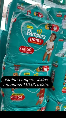 Fralda pampers