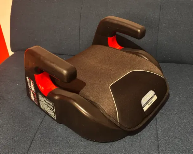 Assento Booster Burigotto Protege para Carro, Preto, para crianças de 15 a 36 kg