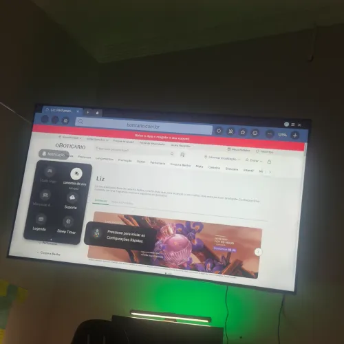 Televisão Samsung 65 polegadas
