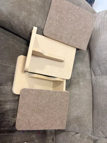 Kit com 4 prateleiras (degraus) para gato