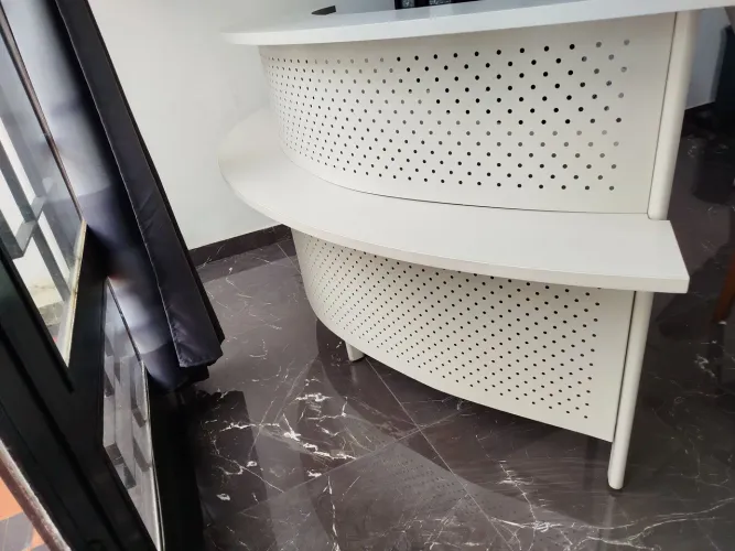 Balcão de atendimento e recepção profissional