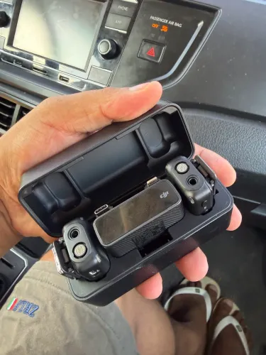 Microfone lapela DJI